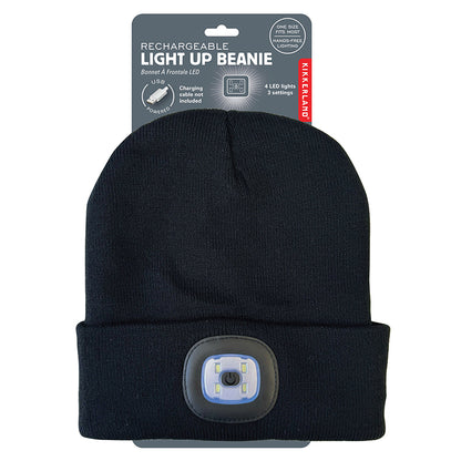 Rechargeable Light-Up Beanie | LED Winter Hat for Kids & Adults