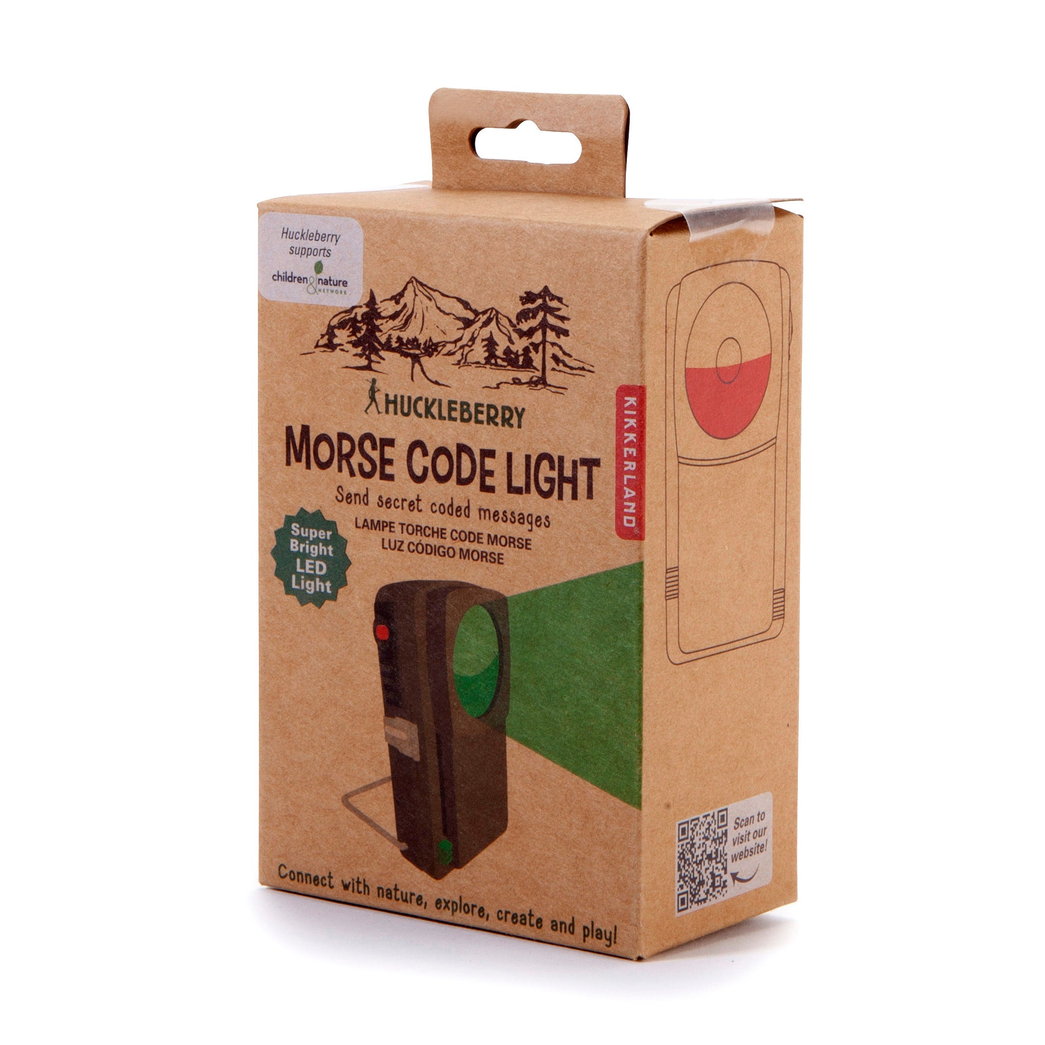Huckleberry Morse Code Light | Learn Communication Through Outdoor Play