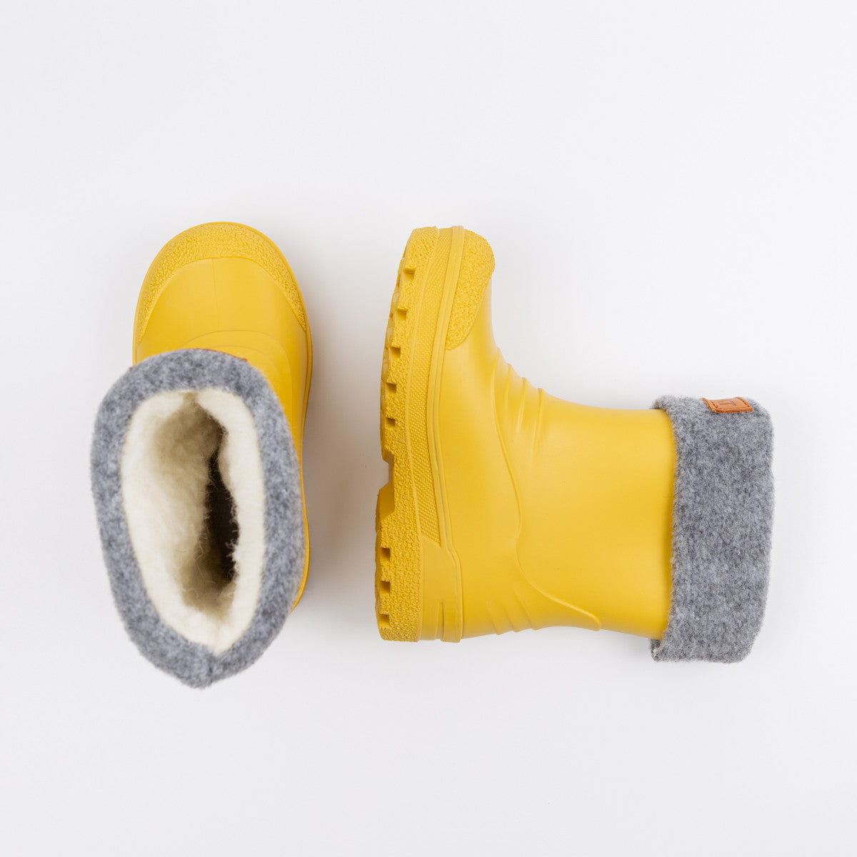 Winter and Rain Boots - Yellow 