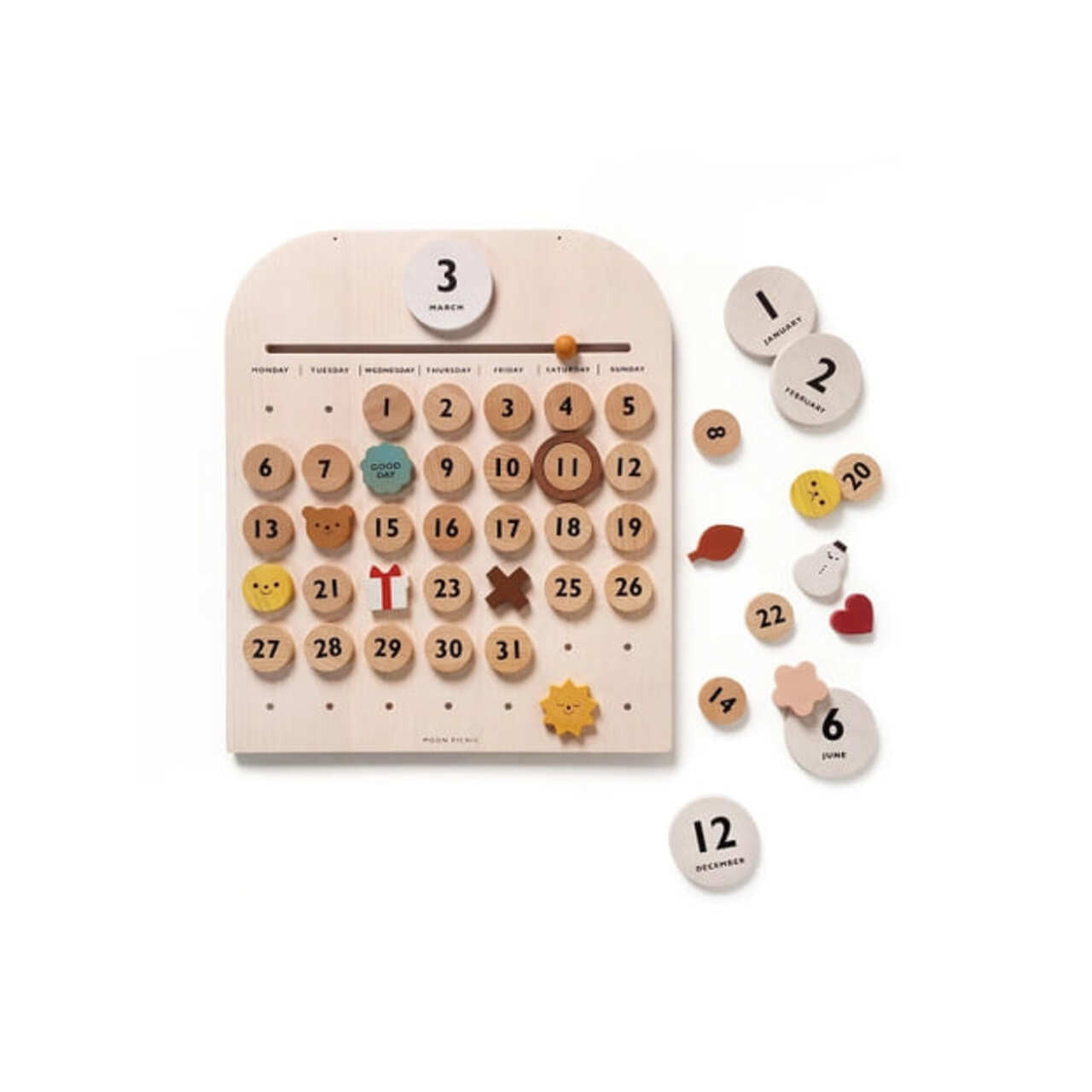 My Calendar Educational Interactive Toy