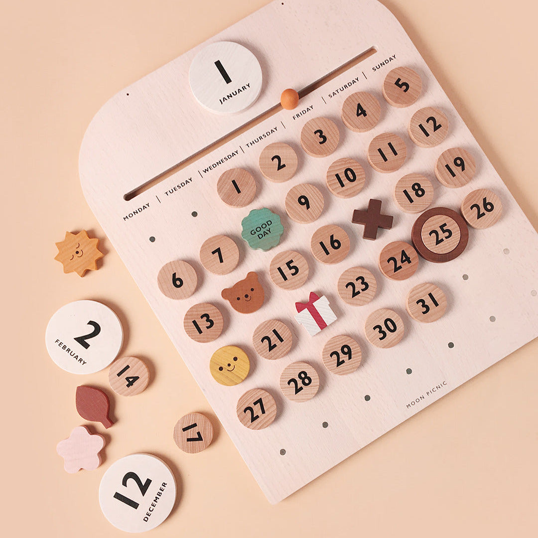 My Calendar Educational Interactive Toy