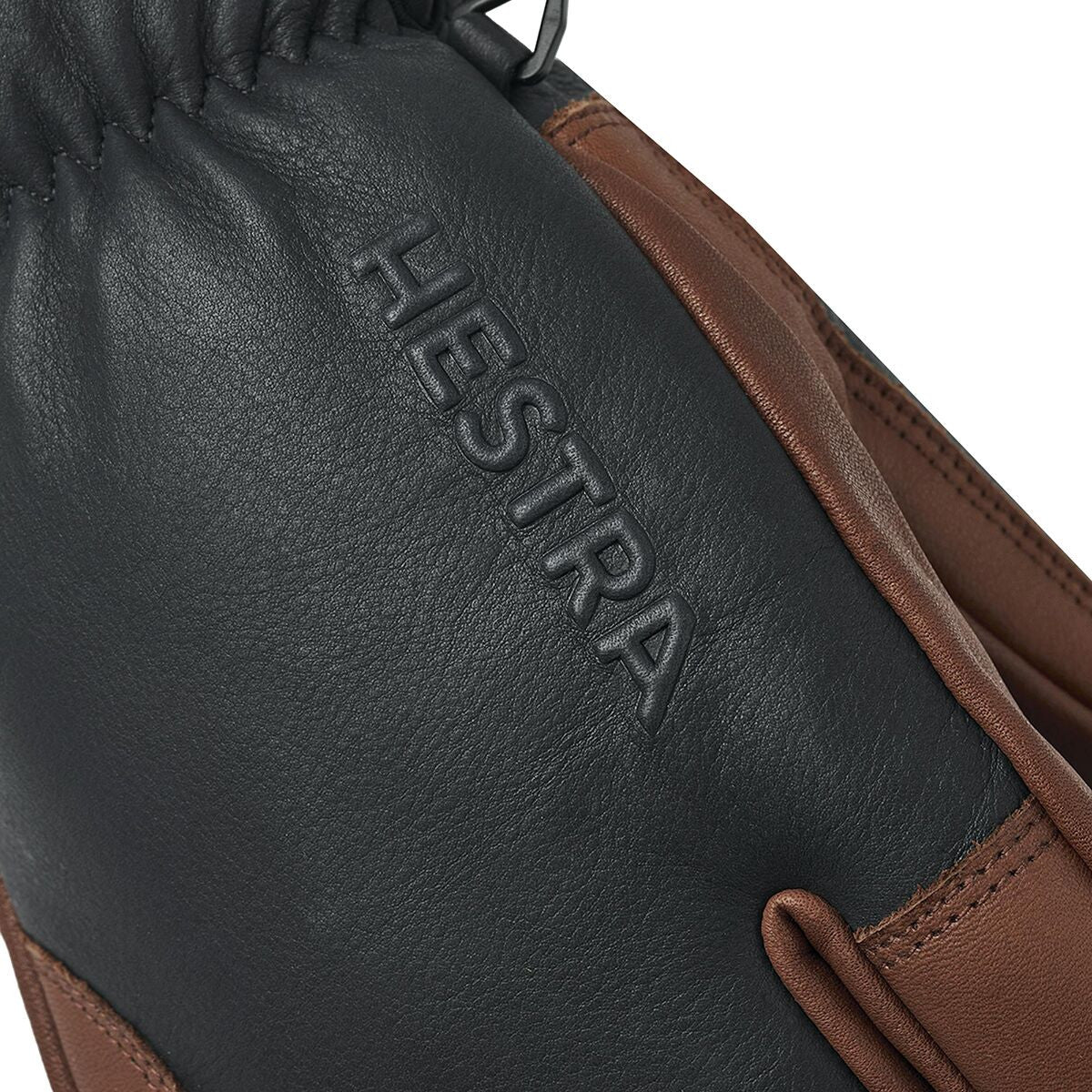 adult-fall-line-leather-mitten-3-finger-hestra | 