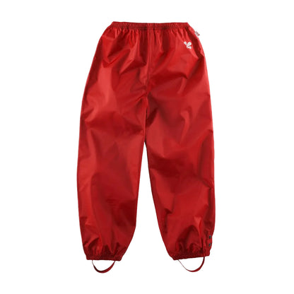 Kids Waterproof Originals Rain Pant- Unlined Pull On, Zip and Storm Flap | Muddy Puddles 