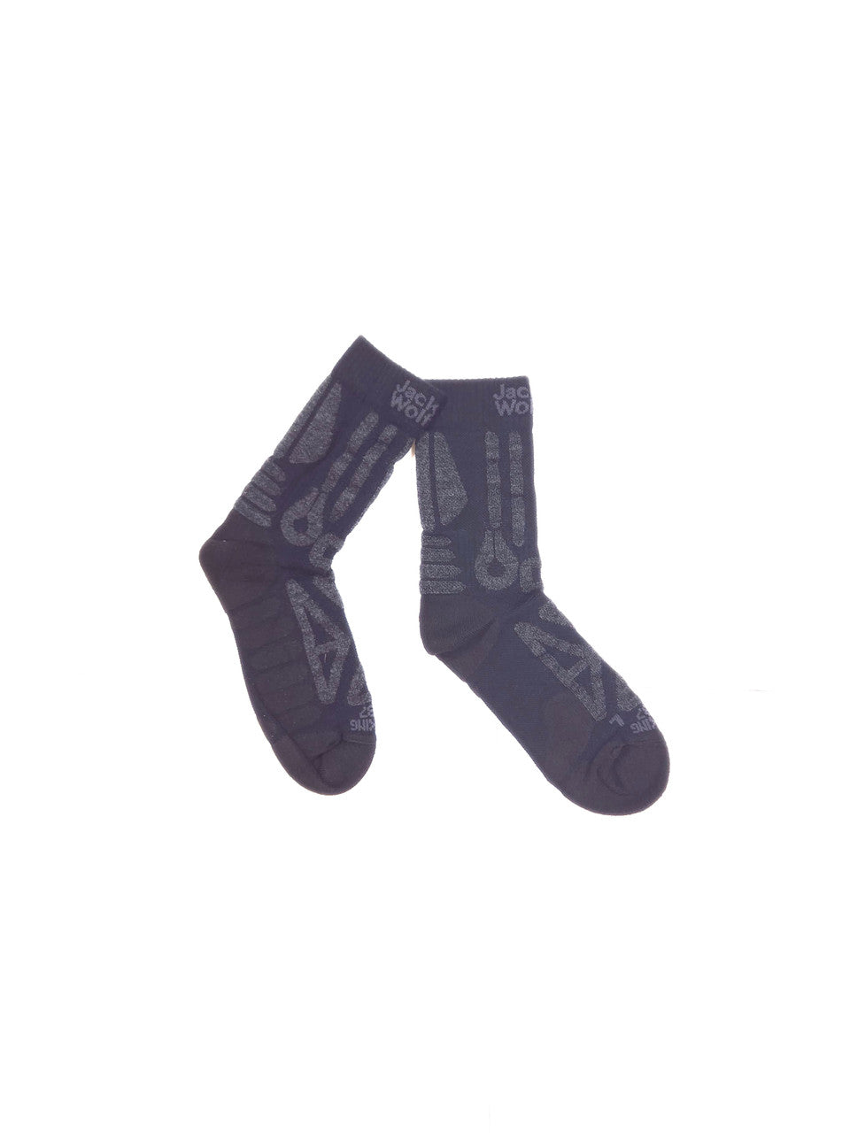 ODSS (Re)PLAY 125971 - Jack Wolfskin Adult Wool Socks. Size  4.5-6US/35-37EU