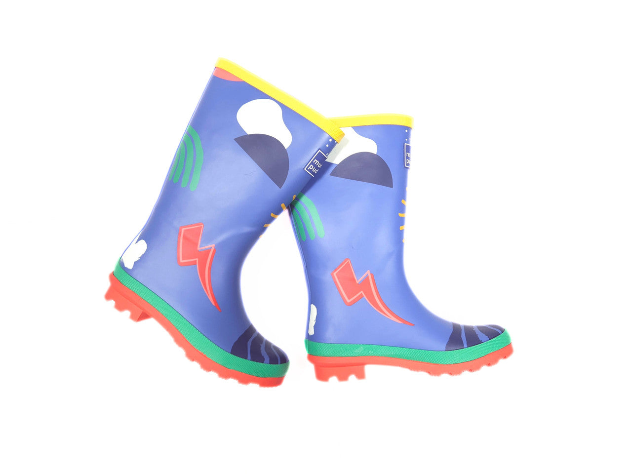 ODSS (Re)PLAY 126007 - Muddy Puddles Rain Boots. Size 12US/29EU-13US/30EU