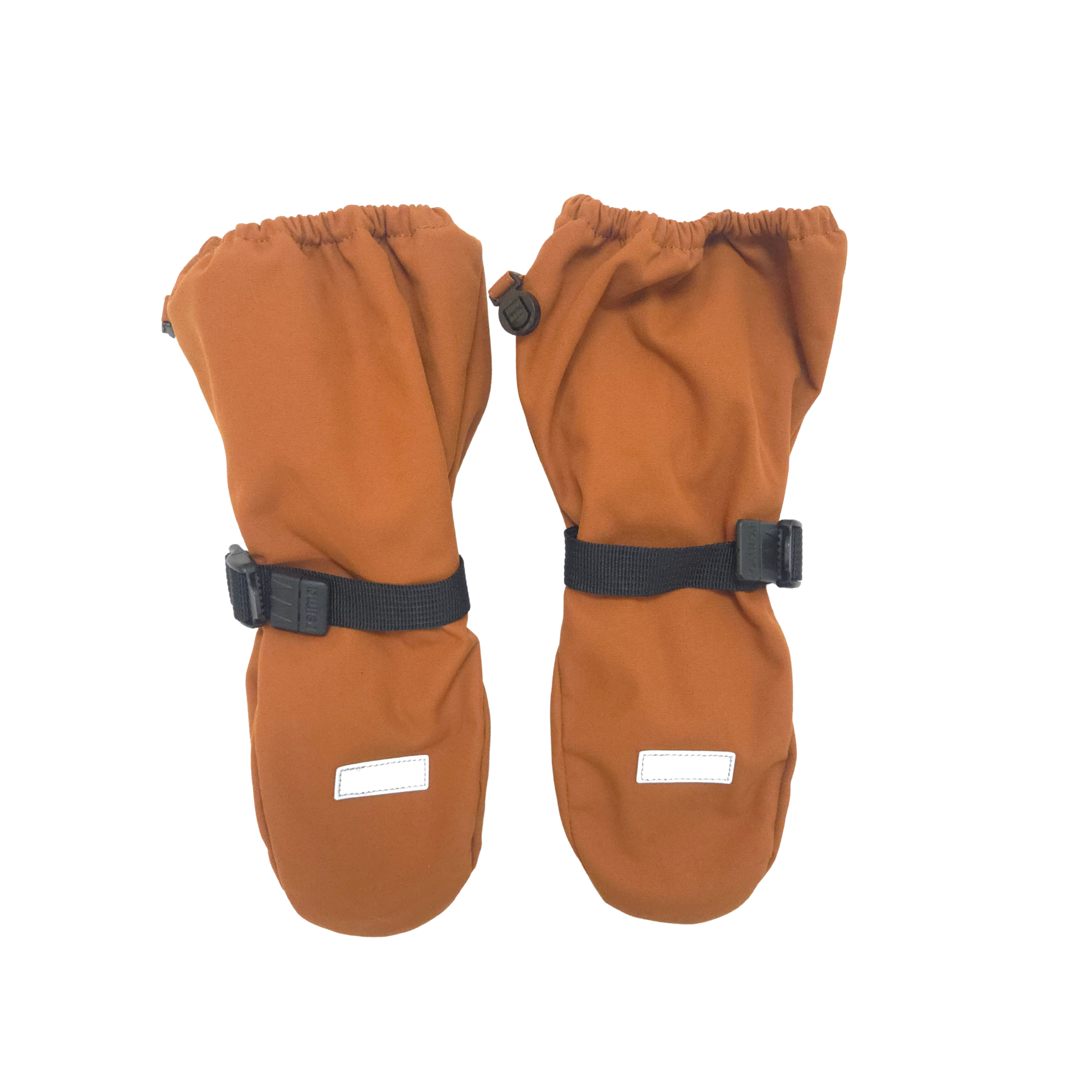 brown shell mittens