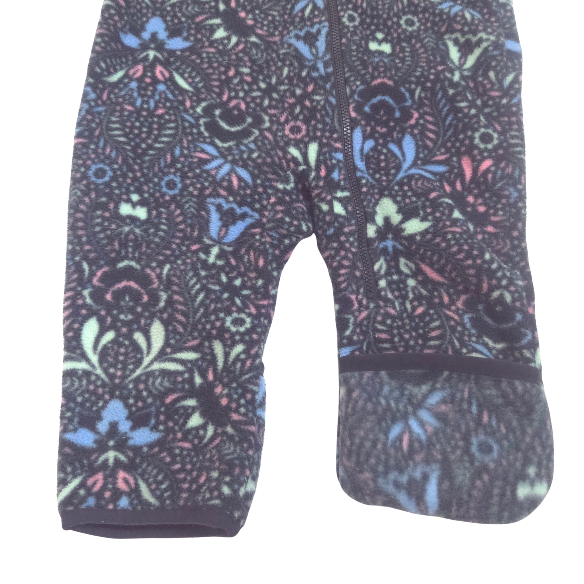 ODSS (Re)PLAY - Columbia Mid Layer Fleece Romper. Size 6-12M pants cuff foldable