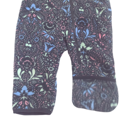 ODSS (Re)PLAY - Columbia Mid Layer Fleece Romper. Size 6-12M pants cuff foldable