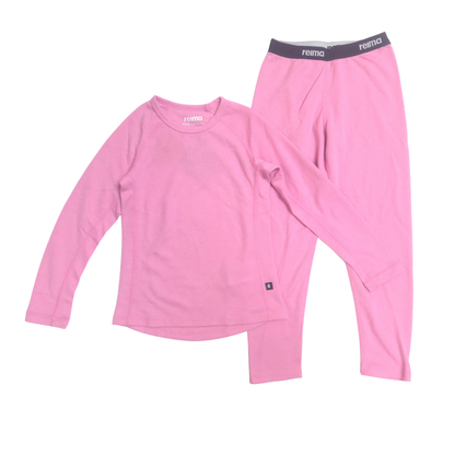 ODSS (Re)PLAY - Reima Base Layer Set. Size 6-7Y pink top and pants