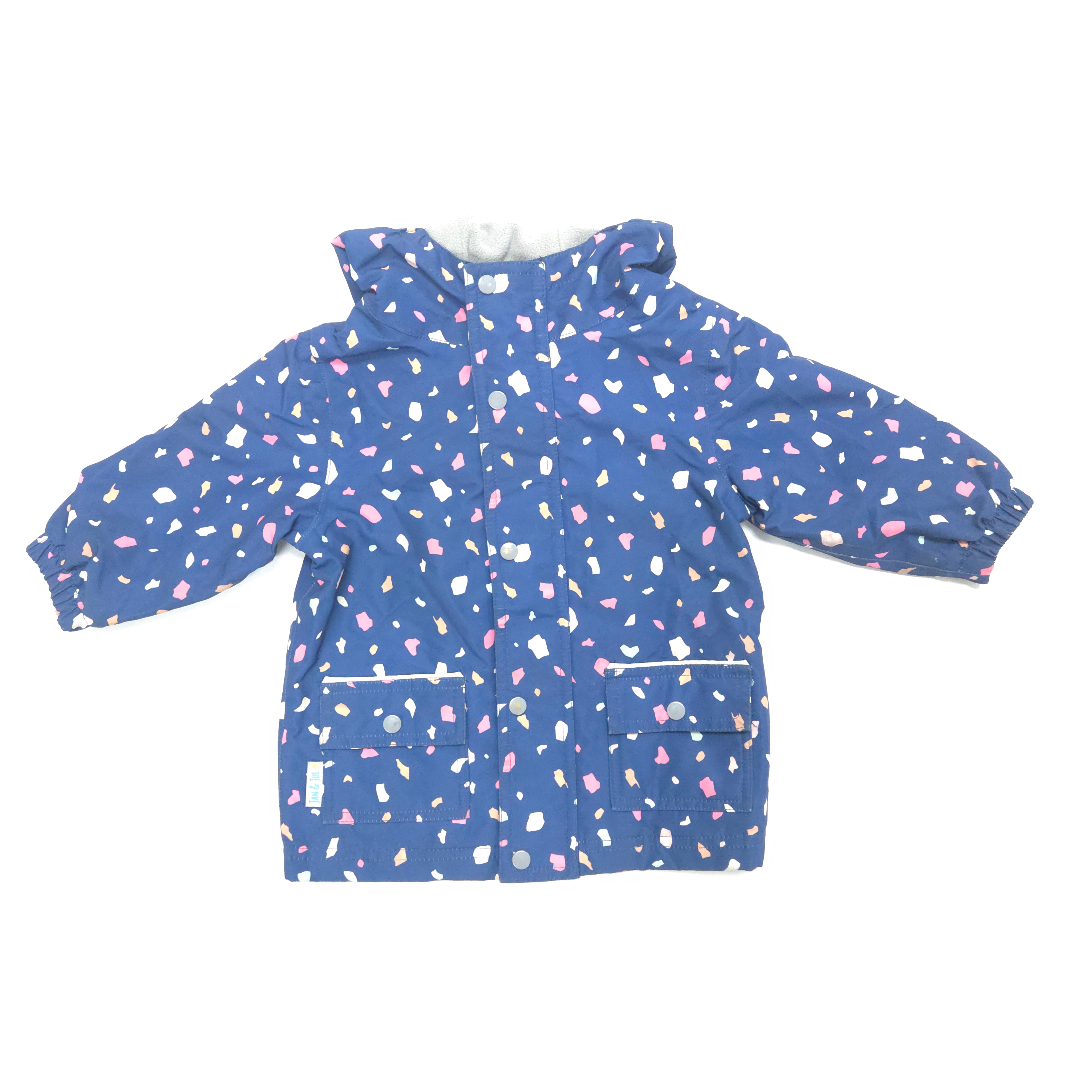 ODSS (Re)PLAY - Jan & Jul Fleece Shell Set - Lined. Size 9-12M jacket blue
