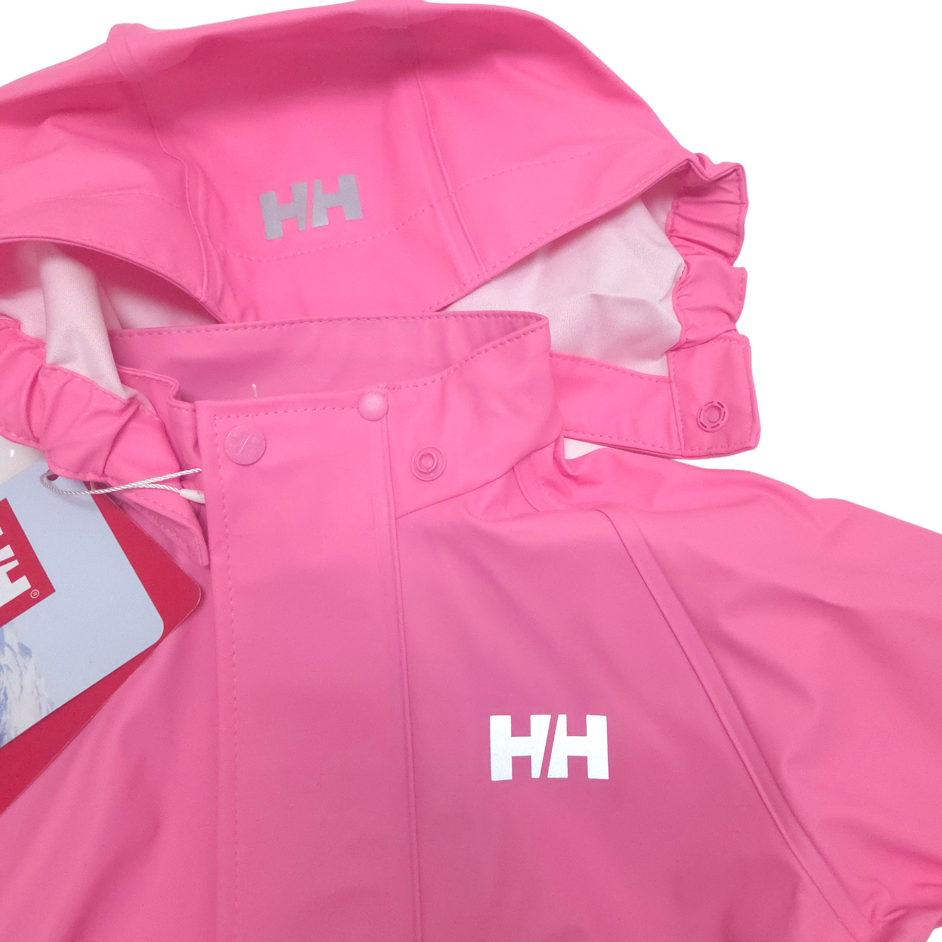 rain set jacket removable hood