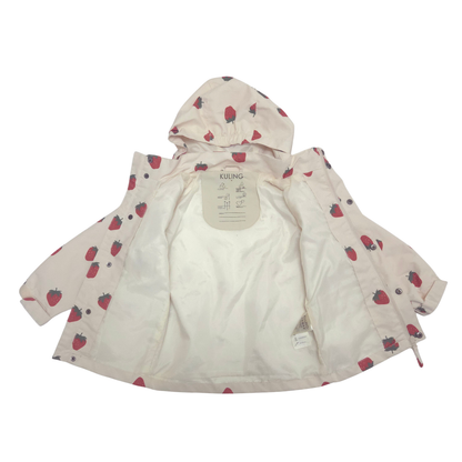 strawberry shell jacket open