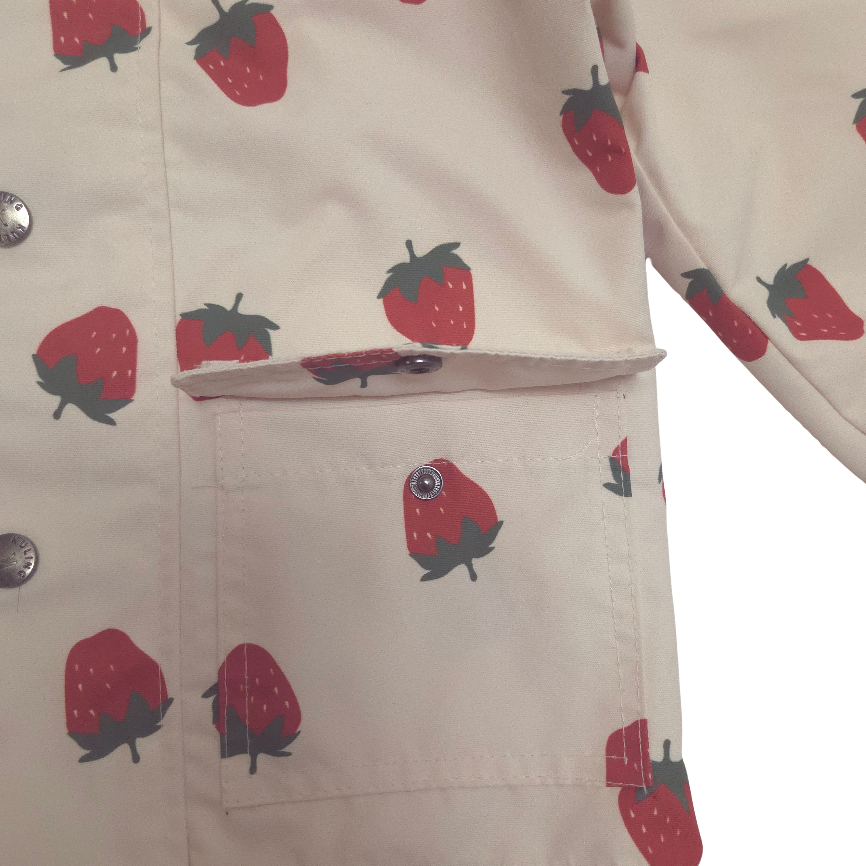strawberry shell jacket pocket