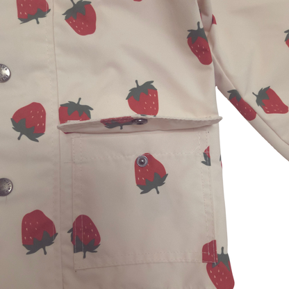 strawberry shell jacket pocket