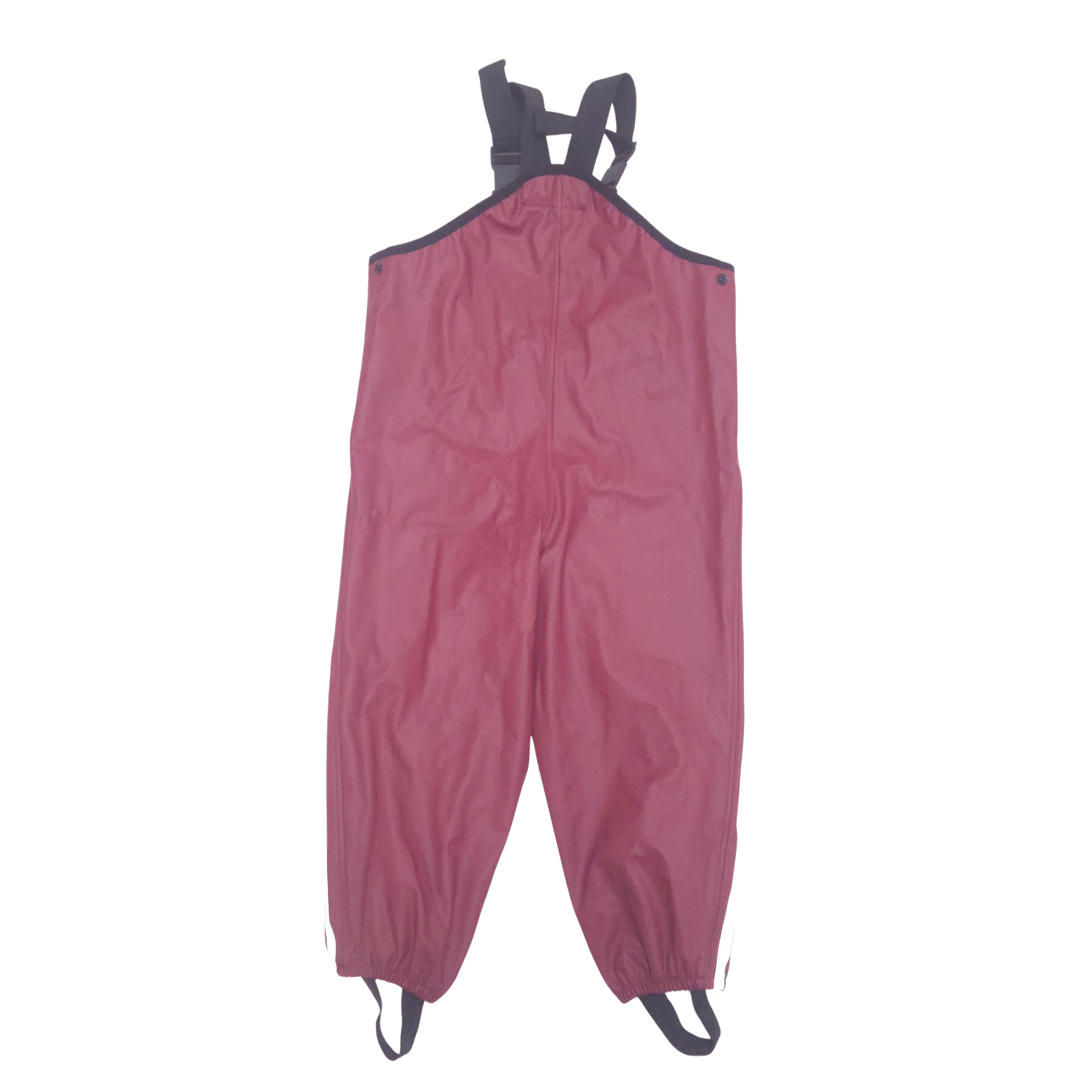 rain pants back