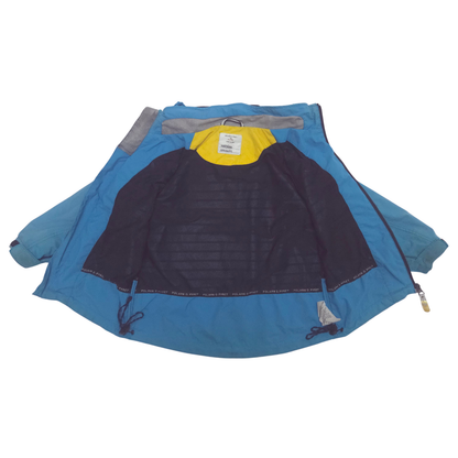 shell jacket blue open