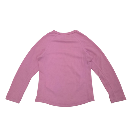 pink base layer set - top back