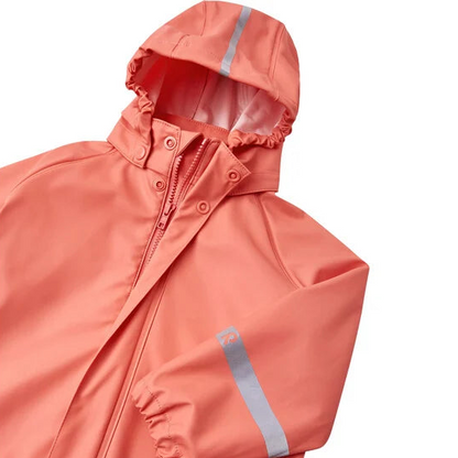 Kids Waterproof Lampi Rain Jacket - Unlined, PU | Reima 