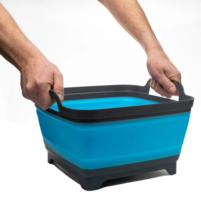 8L Flat Pack Collapsable Sink for Outdoor Adventures | Survive Outside Longer