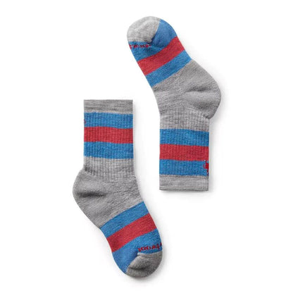 Kids Merino Wool Hike Striped Crew Sock - Full Cushion | Smartwool 