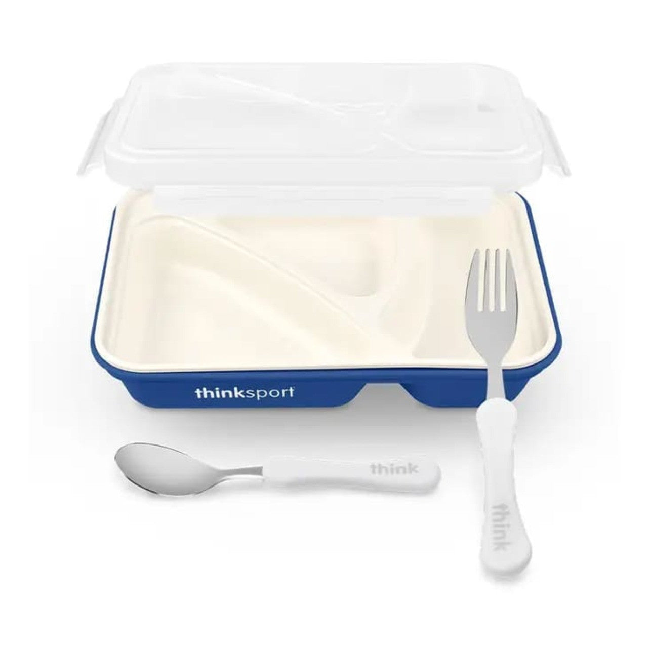Kids Airtight Lunch Container with Fork and Spoon | Think