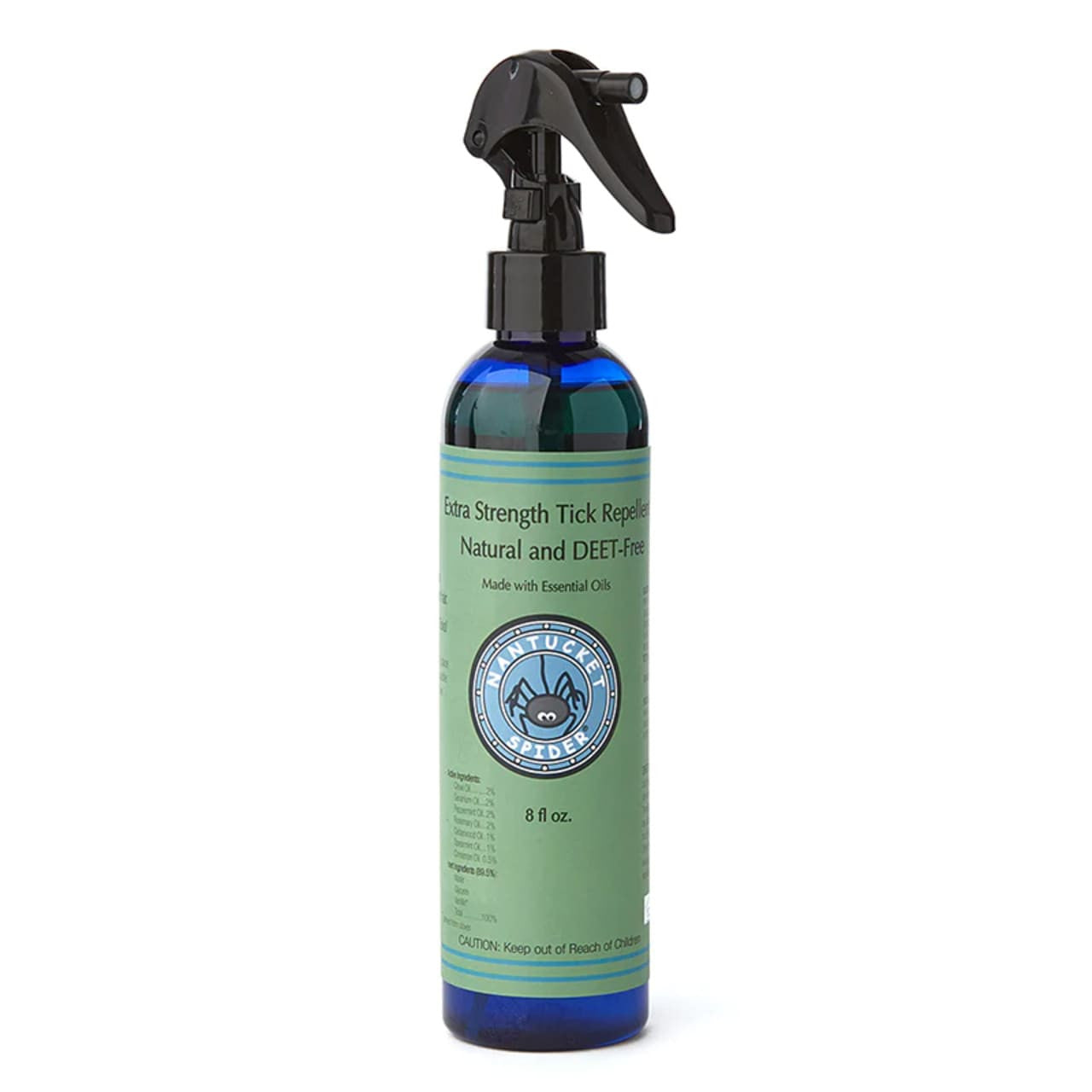 Natural Bug Repellent Extra Strength Tick Spray - Gentle yet Effective, Safe | Nantucket Spider 
