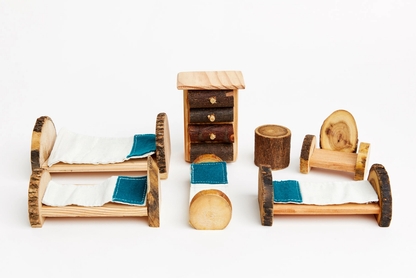 Tree Blocks Bed Time Set