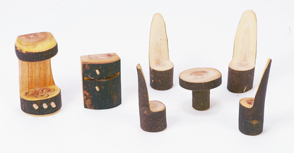 Tree Blocks Small Kitchen Furniture Set