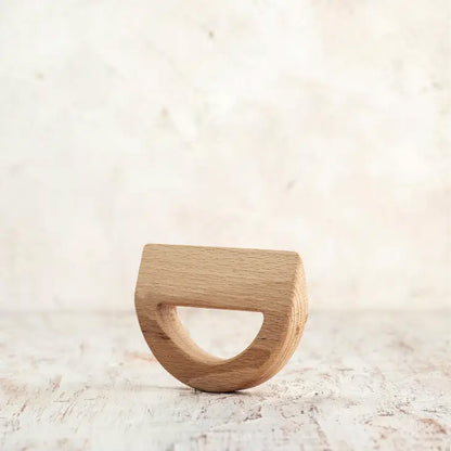 Semi-Circle Wooden Safe Knife