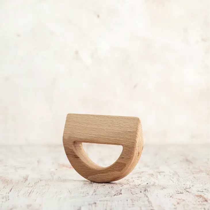 Semi-Circle Wooden Safe Knife