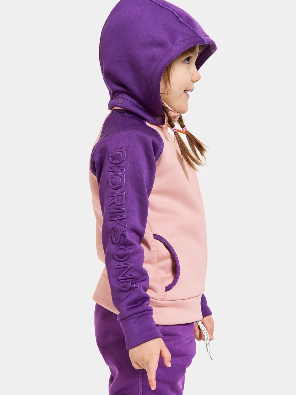 Kids Corin Technical Fleece Zip Jacket – Mid Layer | Didriksons 