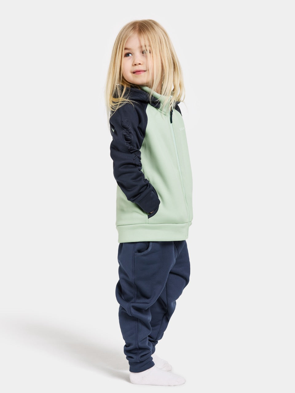 Kids Corin Technical Fleece Zip Jacket – Mid Layer | Didriksons 