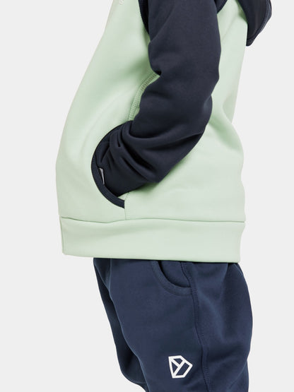 Kids Corin Technical Fleece Zip Jacket – Mid Layer | Didriksons 