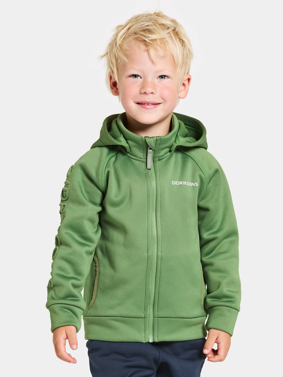 Kids Corin Technical Fleece Zip Jacket – Mid Layer | Didriksons