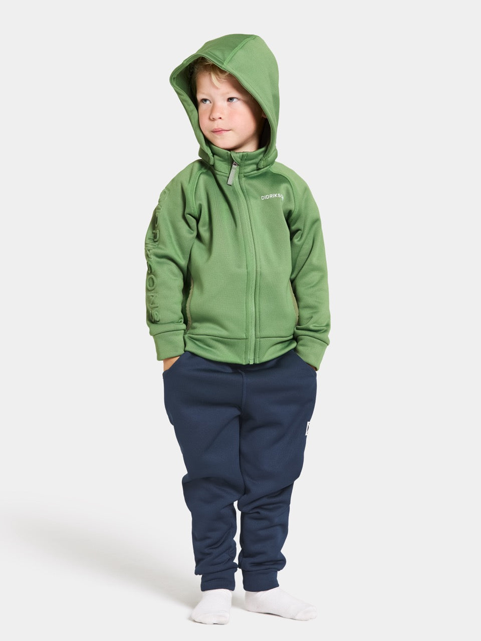 Kids Corin Technical Fleece Zip Jacket – Mid Layer | Didriksons 