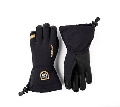 kids-leather-heli-mistral-jr-5-finger-glove-hestra | 