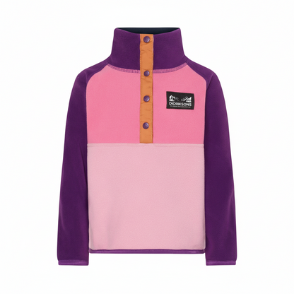 Kids Monte Fleece Jacket – Half Button | Didriksons 
