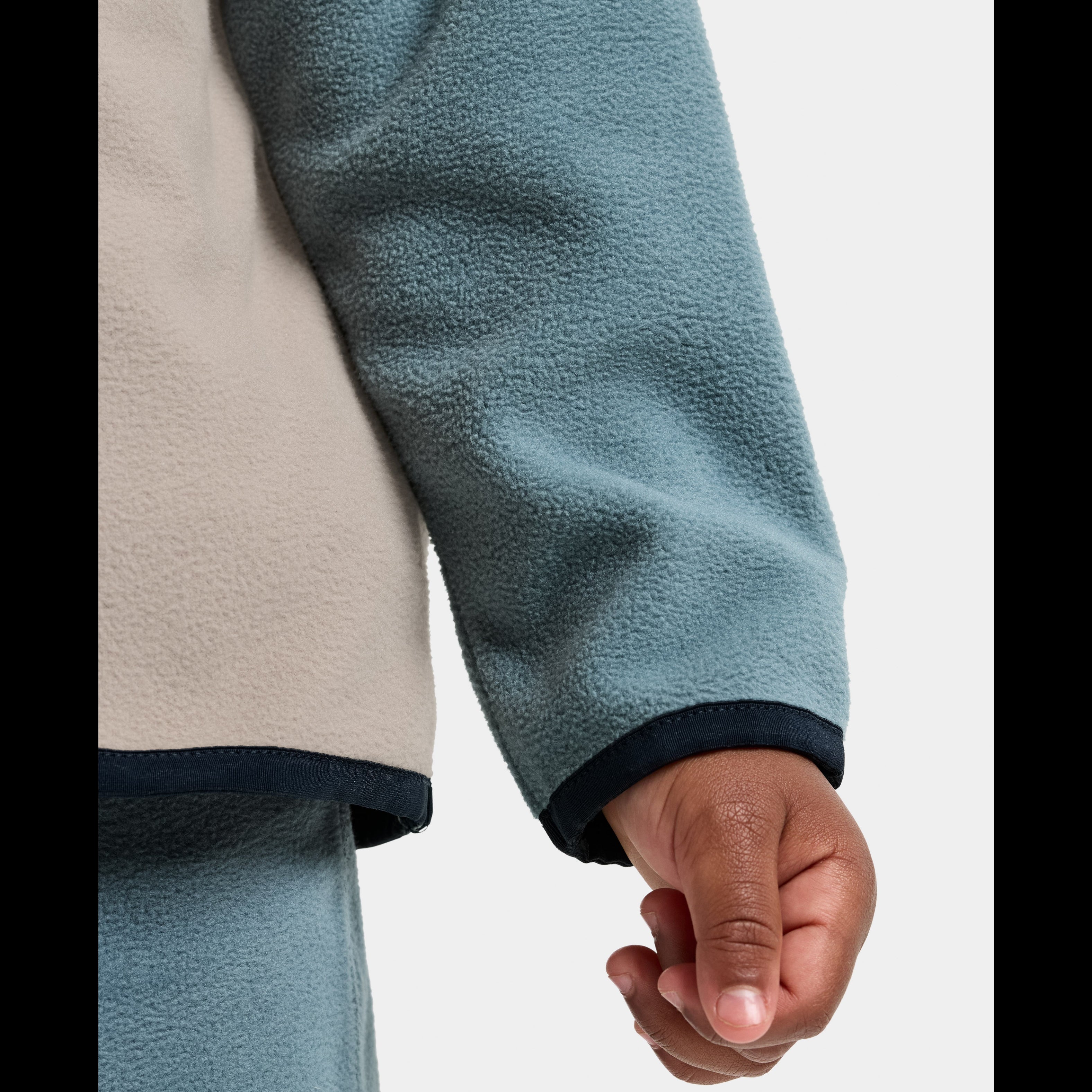 Kids Monte Half Button Fleece Jacket | Didriksons | 