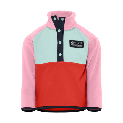 Kids Monte Half Button Fleece Jacket | Didriksons | 