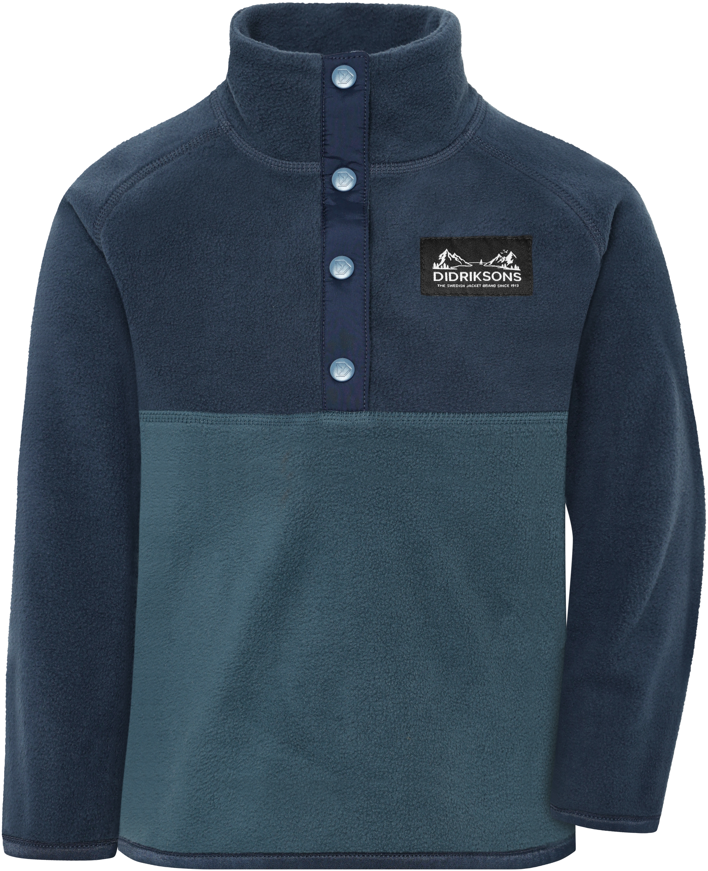 Kids Monte Half Button Fleece Jacket | Didriksons