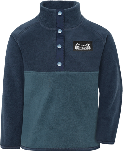 Kids Monte Half Button Fleece Jacket | Didriksons