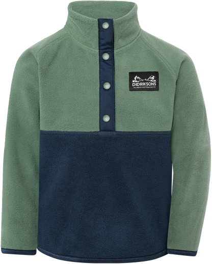 Kids Monte Half Button Fleece Jacket | Didriksons