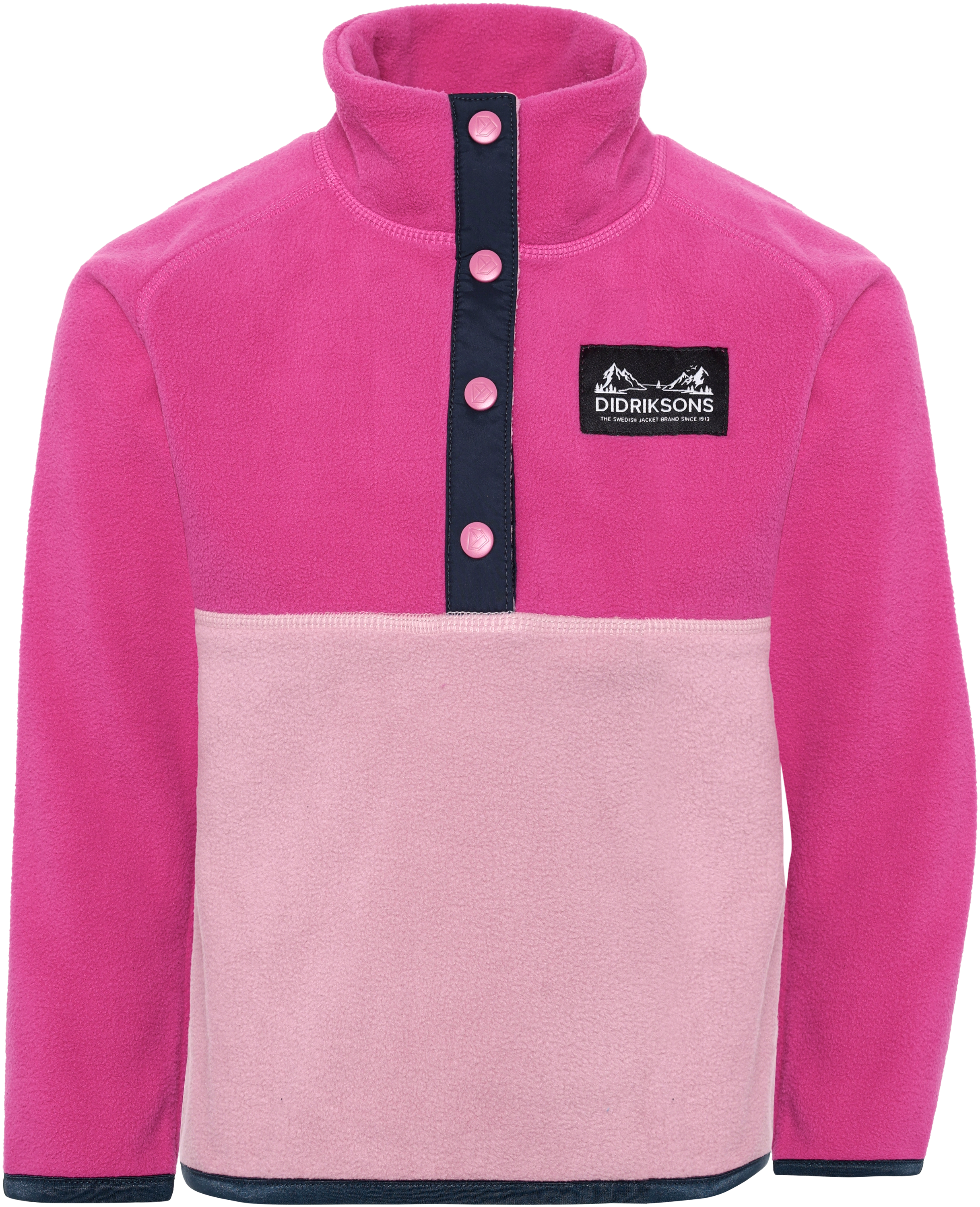 Kids Monte Half Button Fleece Jacket | Didriksons