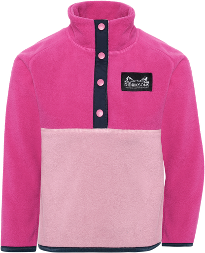 Kids Monte Half Button Fleece Jacket | Didriksons