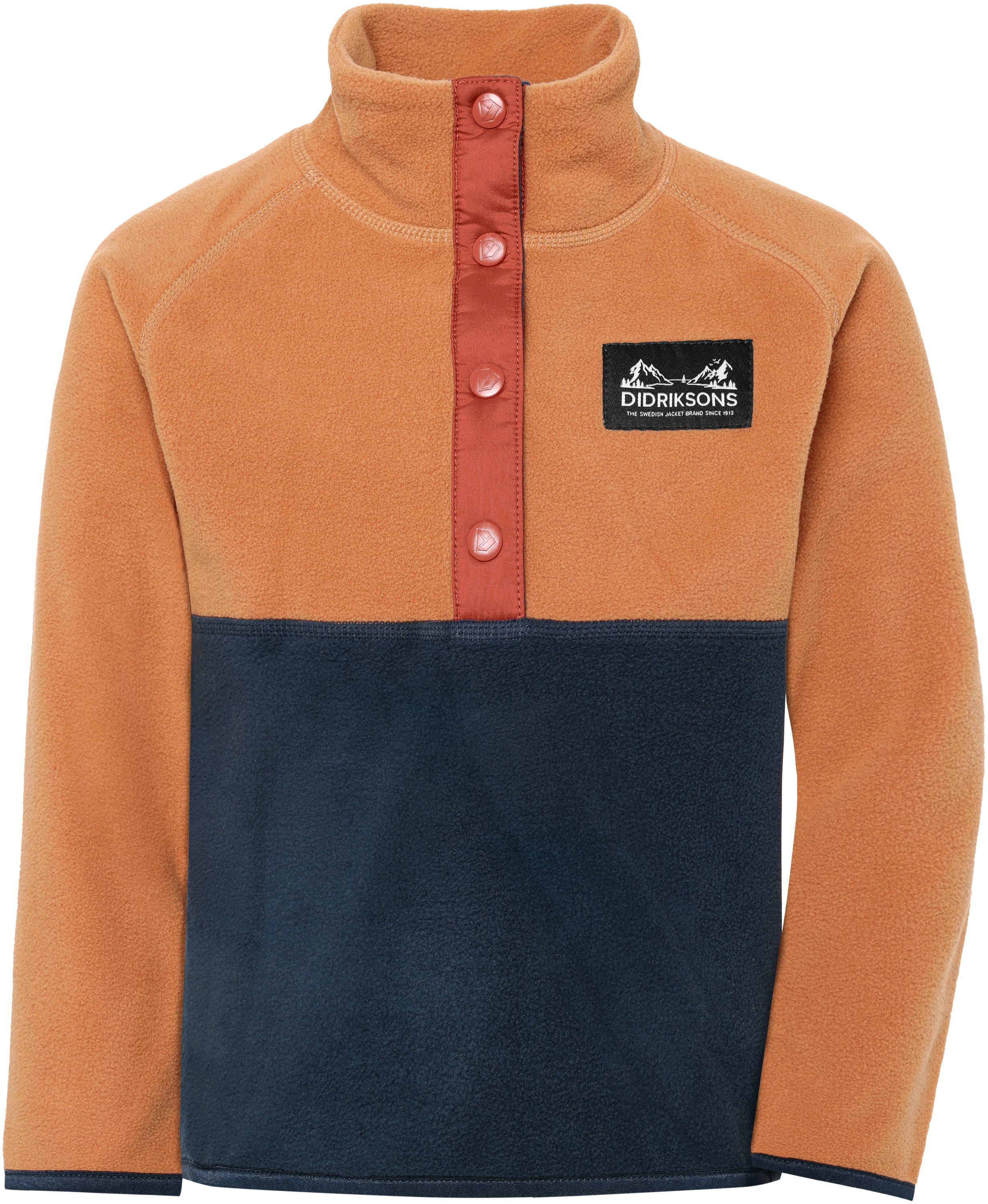Kids Monte Half Button Fleece Jacket | Didriksons