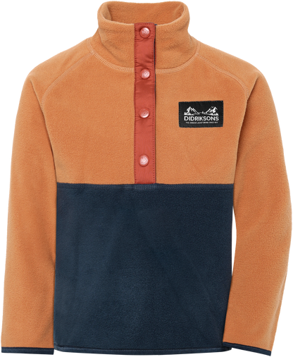 Kids Monte Half Button Fleece Jacket | Didriksons