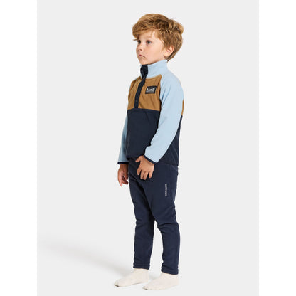 Kids Monte Fleece Jacket – Half Button | Didriksons 