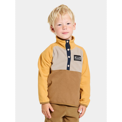 Kids Monte Fleece Jacket – Half Button | Didriksons 