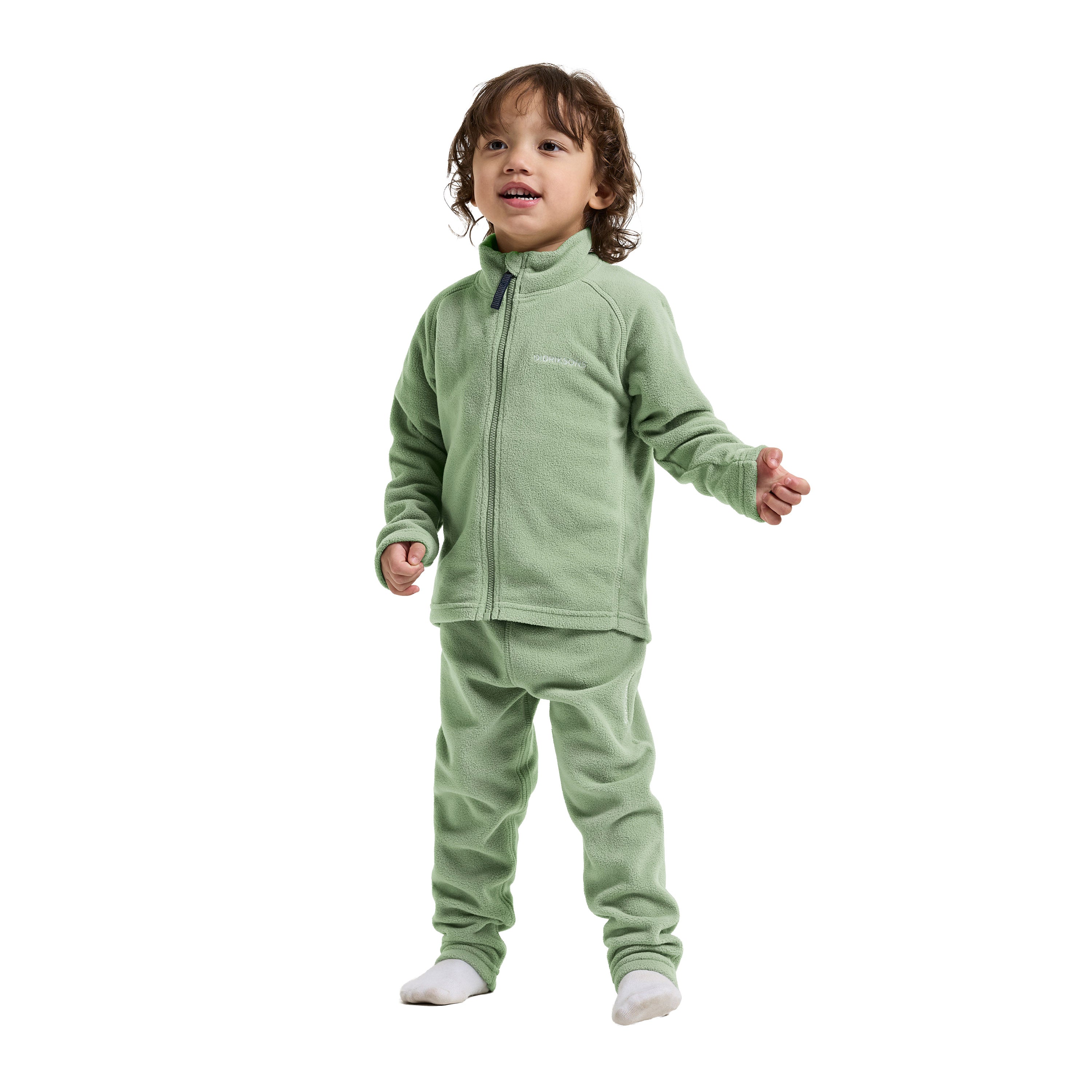 Kids Monte Fleece Pants – Mid Layer | Didriksons