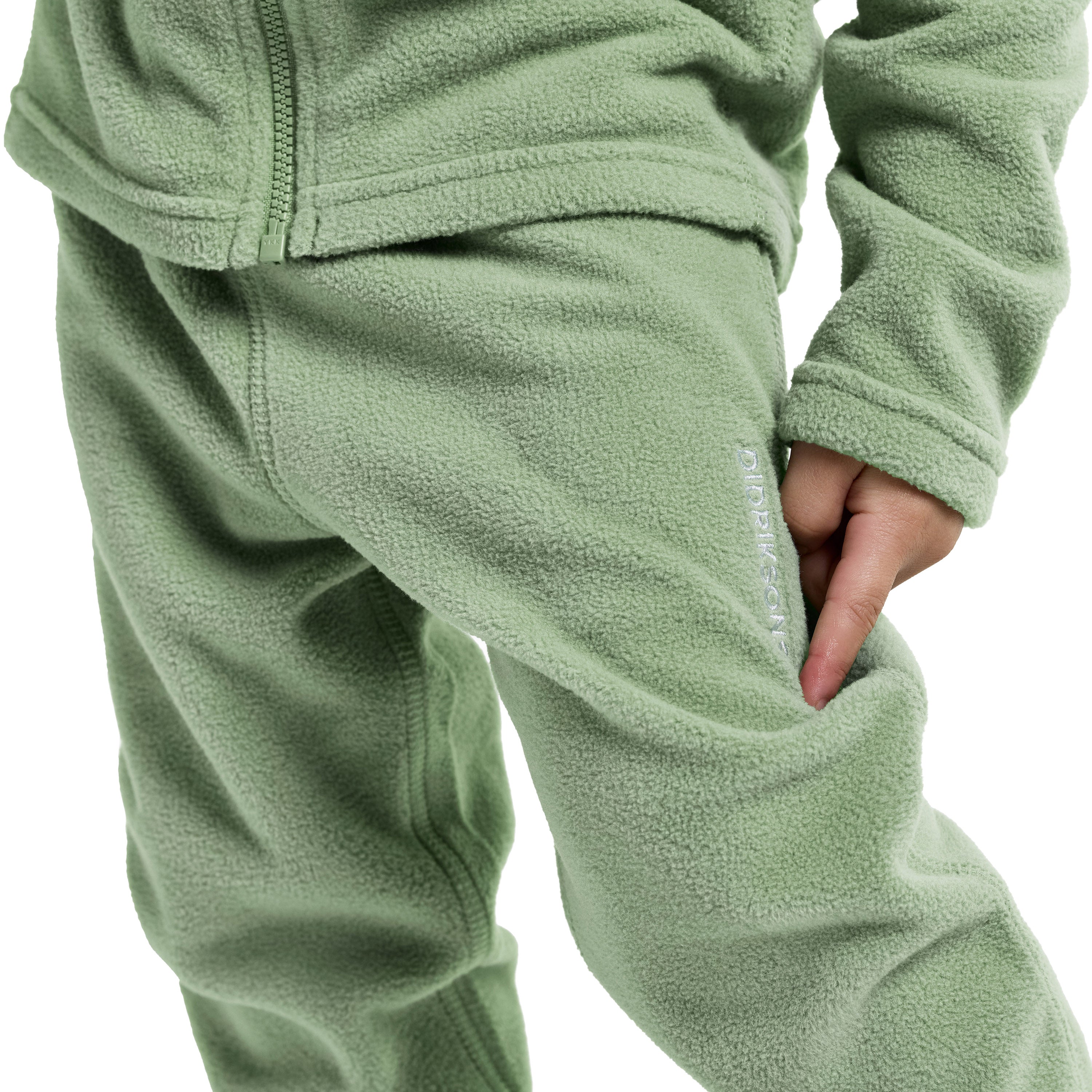 Kids Monte Fleece Pants – Mid Layer | Didriksons